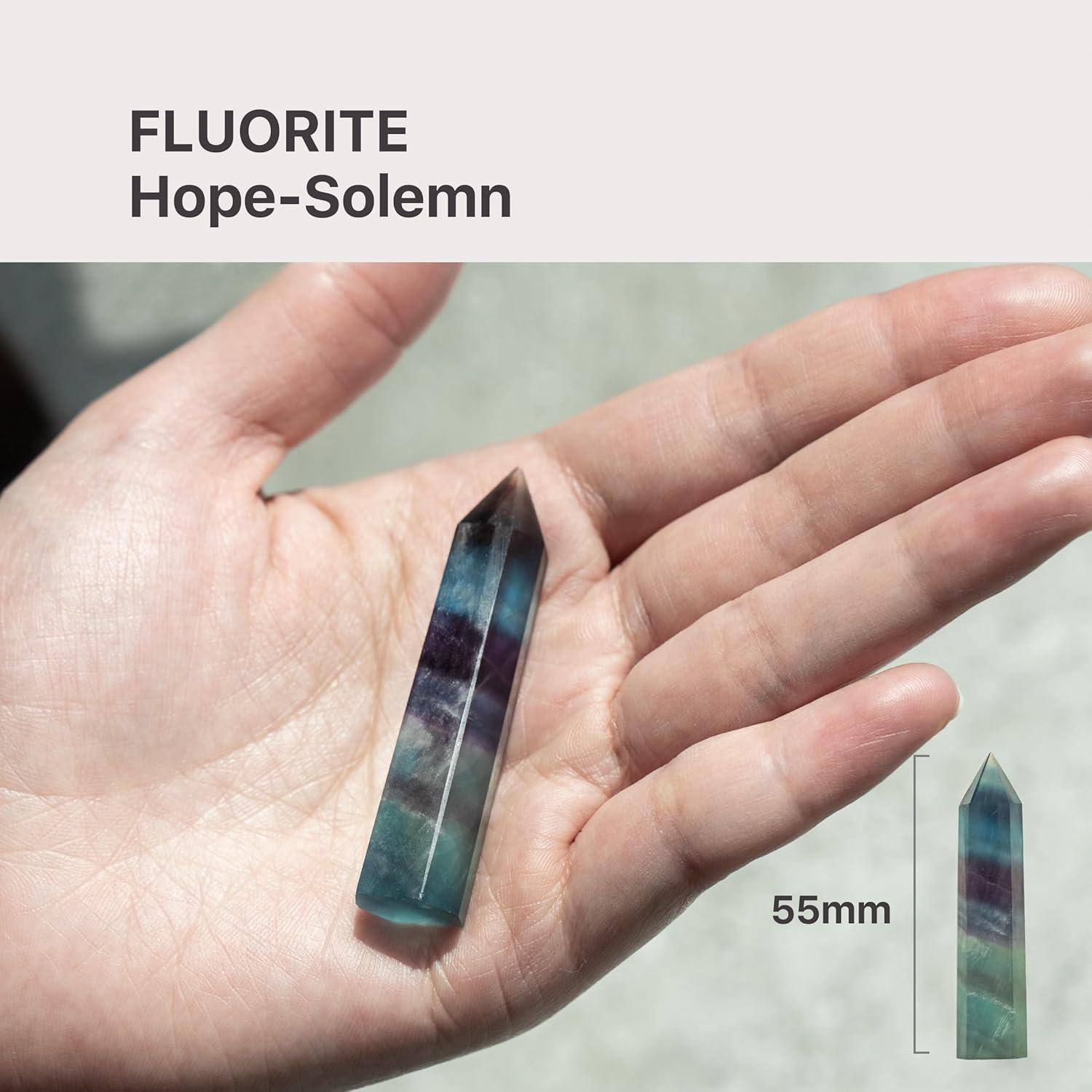 Juego de Cristales de 7 Chakras DUNGKA - Pulsera de Lava y Fluorita