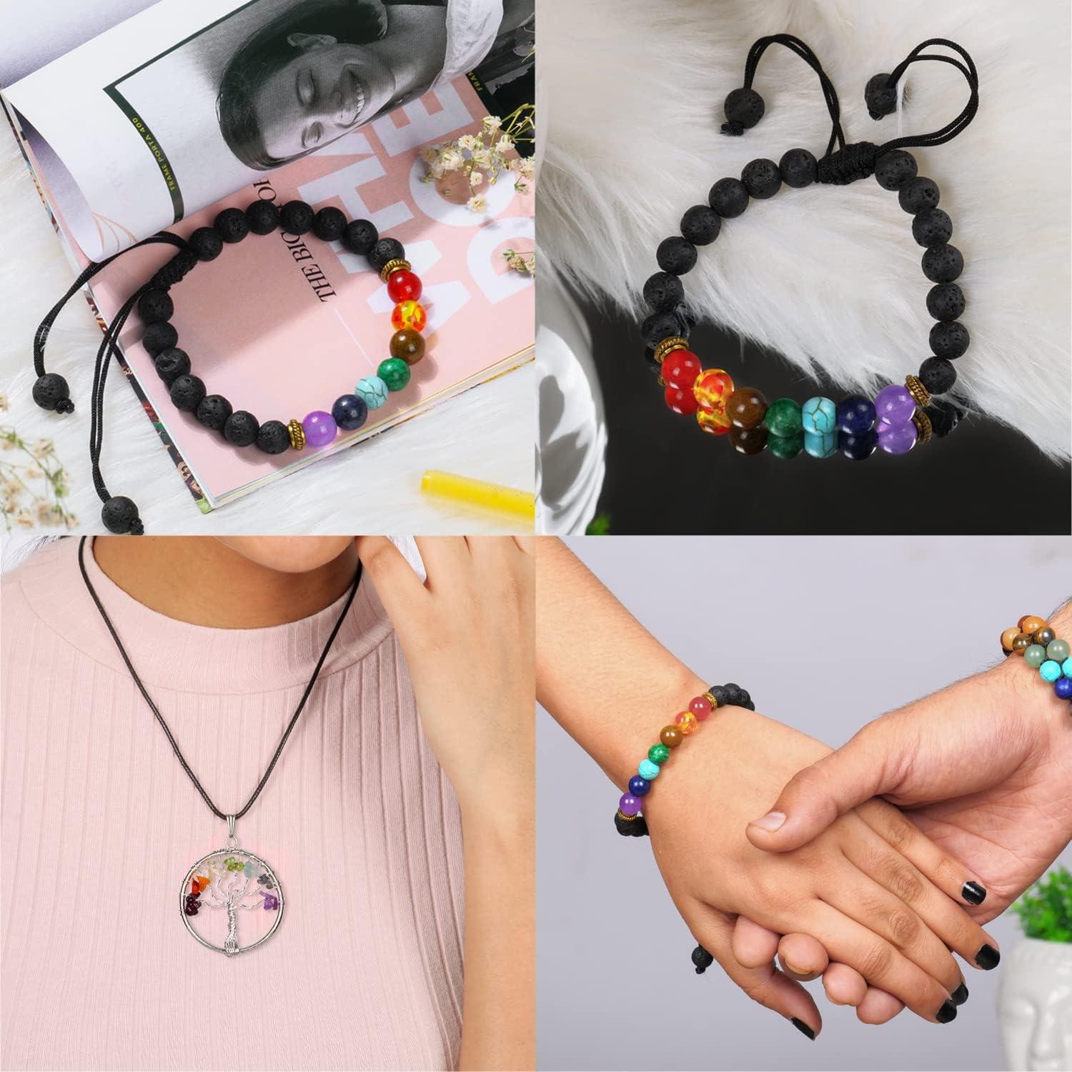 Árbol de Vida de Siete Chakras NARIBABU - Cristales Feng Shui 27.9 cm