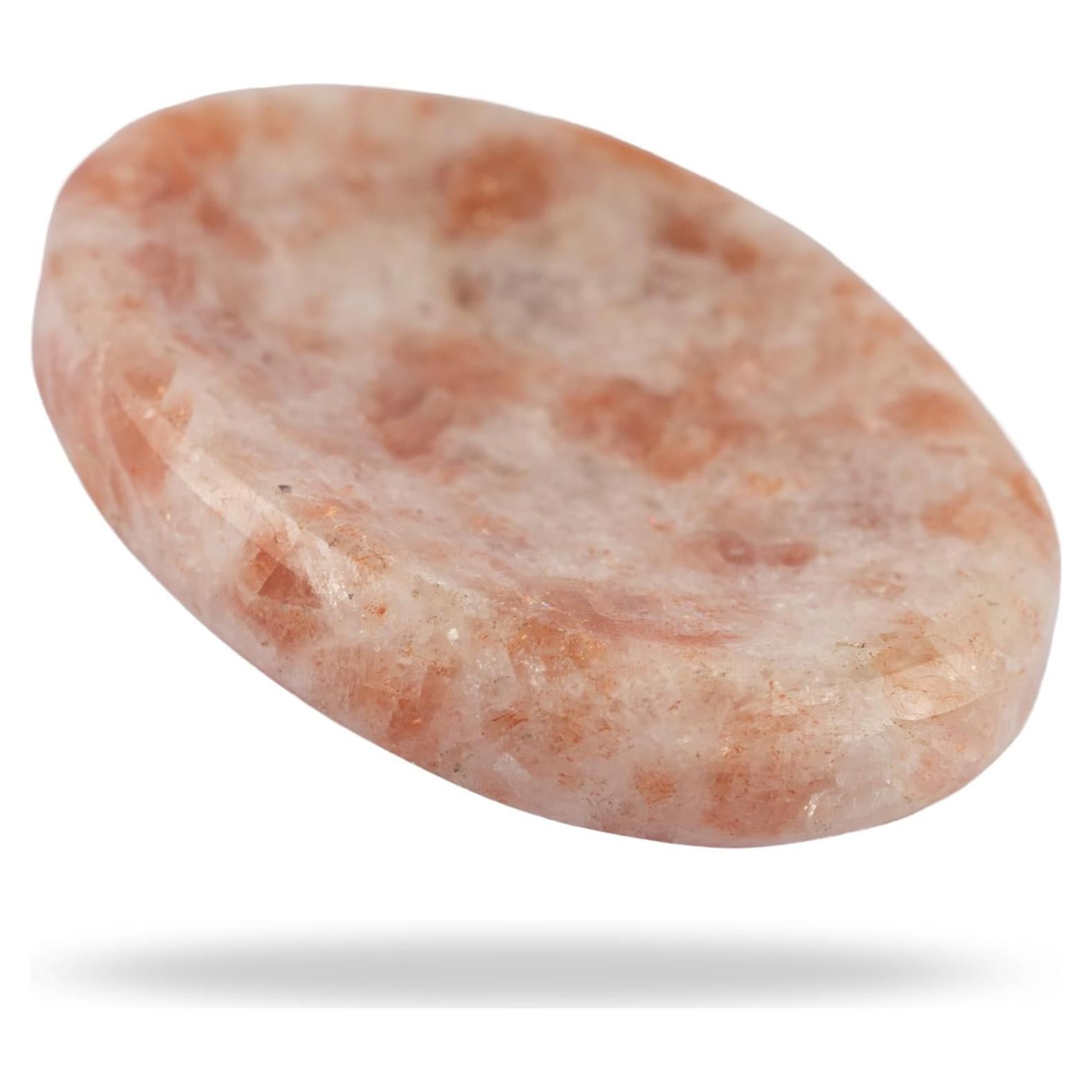 Piedra de Preocupación Sunstone - Alivio de Estrés y Meditación