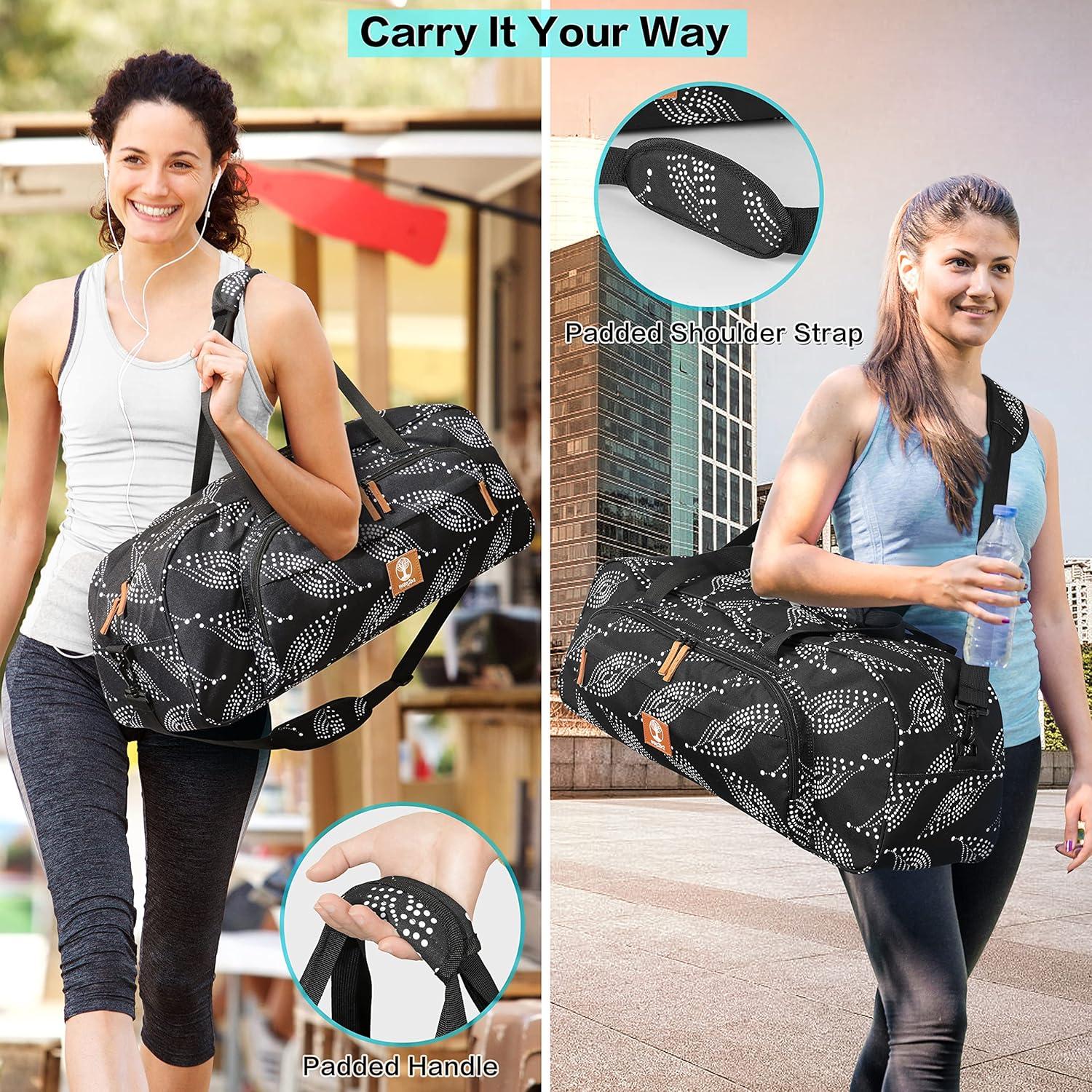 Bolsa de Yoga Warrior2 M2 con 8 Bolsillos y Correa Desmontable