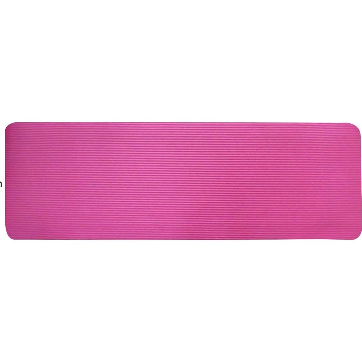 Alfombrilla de Yoga Fitvids Rosa 1.27 cm Antideslizante