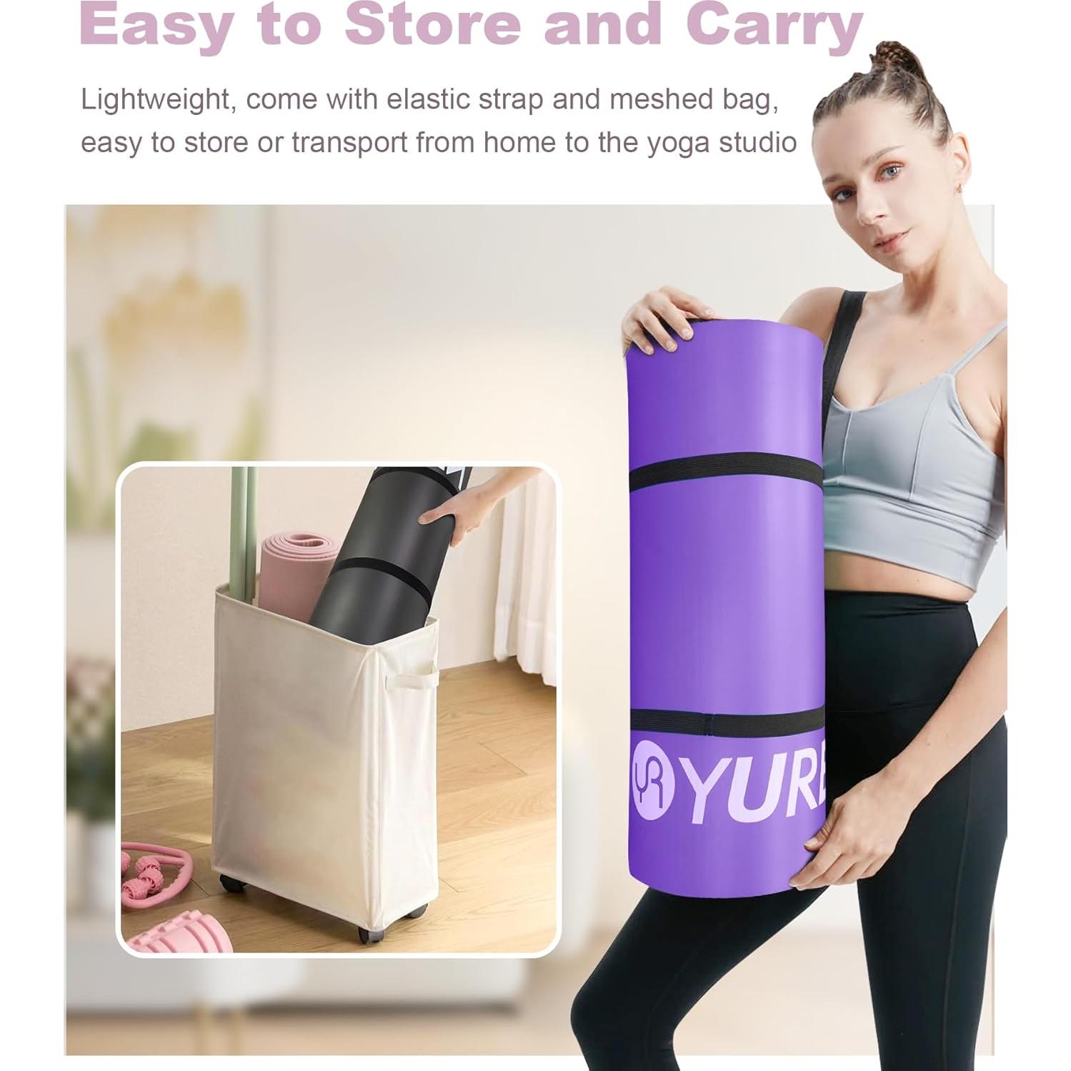 Colchoneta de Yoga RYTMAT 195x61cm Antideslizante 20mm