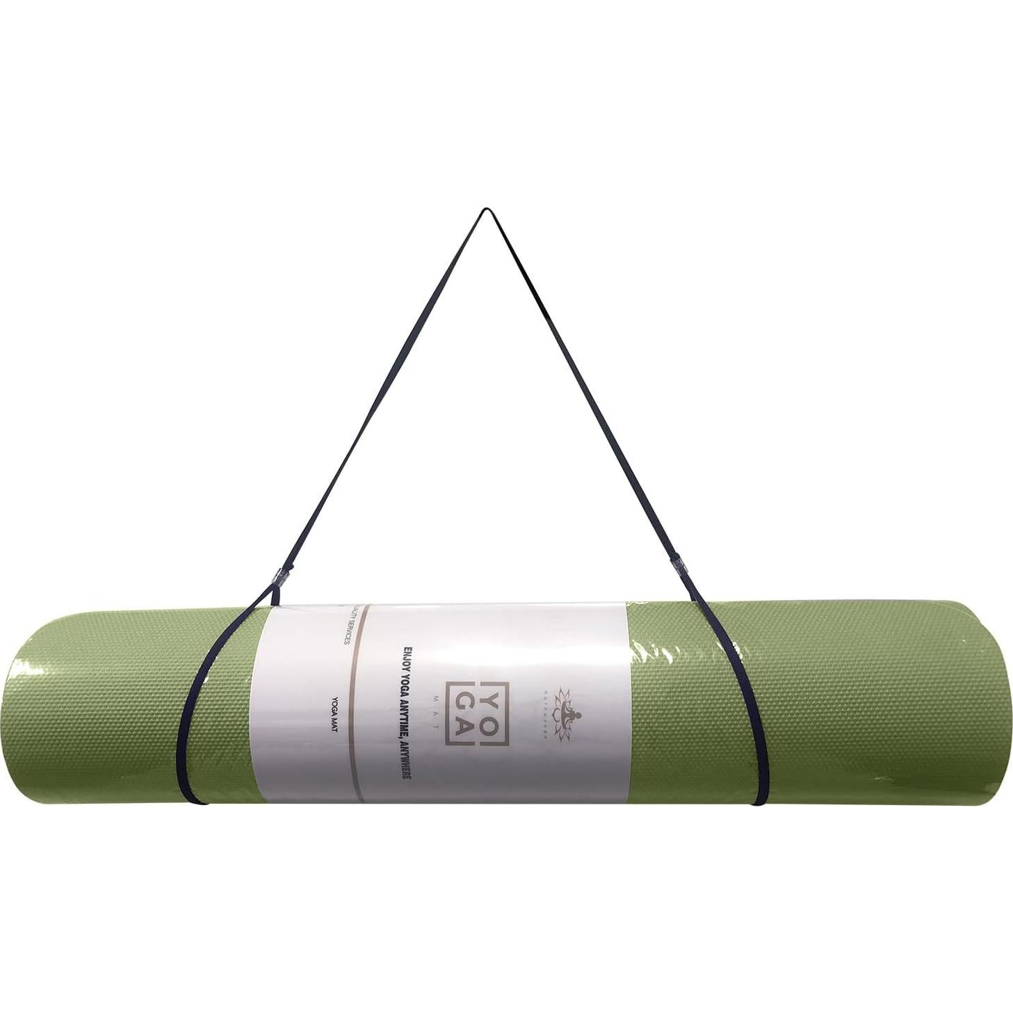 Alfombrilla de Yoga Hatha Yoga TPE Antideslizante 182.88x68.58cm