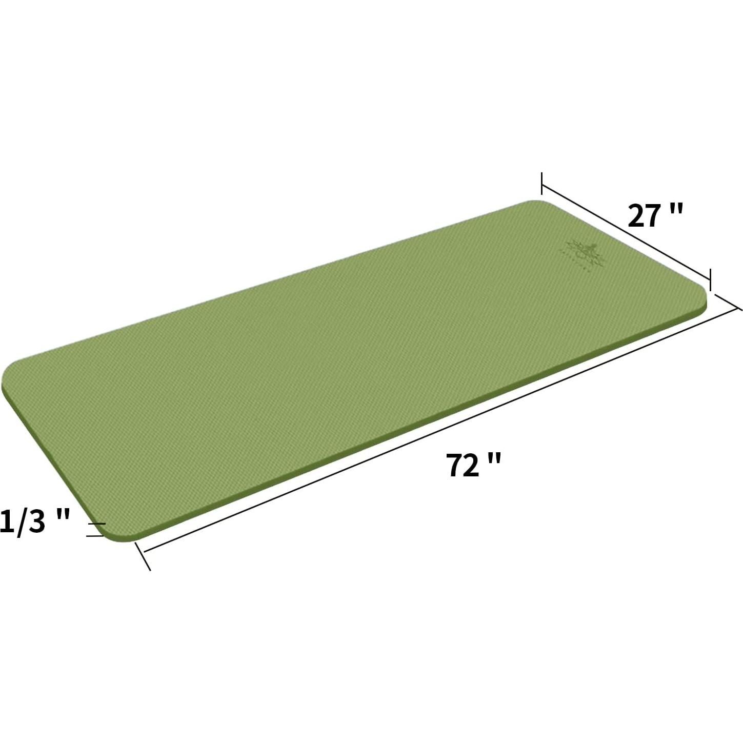 Alfombrilla de Yoga Hatha Yoga TPE Antideslizante 182.88x68.58cm