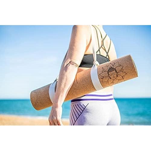 Alfombrilla de Yoga Ecológica Ecoga 5mm Antideslizante con Correa