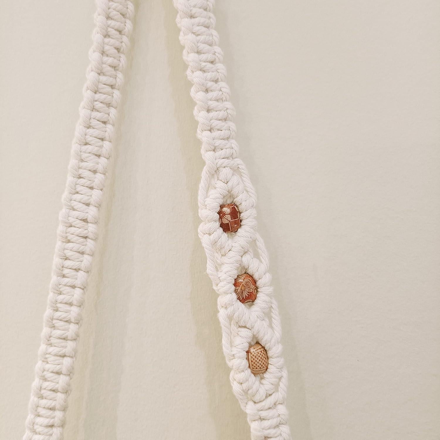 Correa de Yoga Tejida a Mano Kiido 180 cm Color Gris