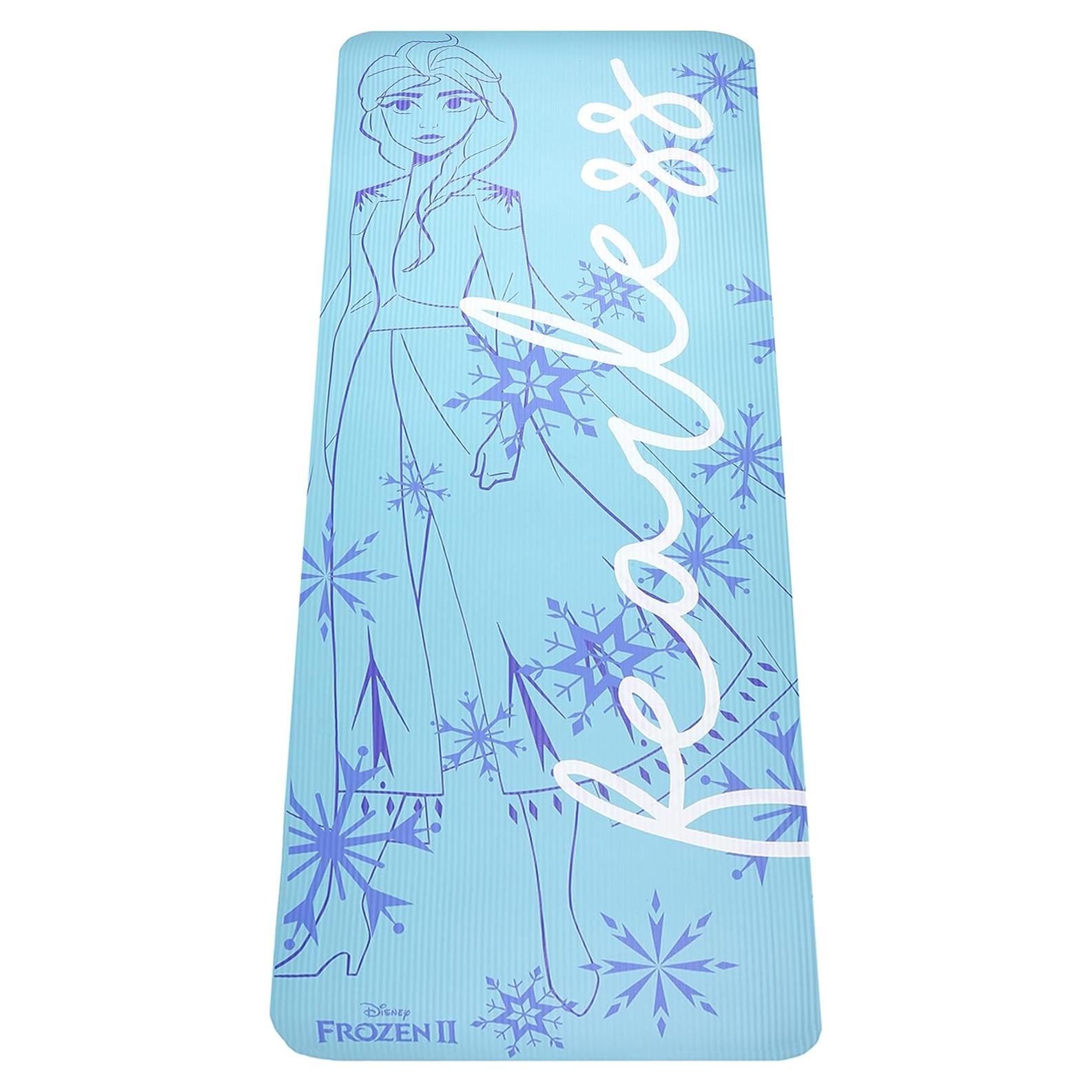 Alfombrilla de Yoga Disney Frozen Elsa 10 mm Antideslizante