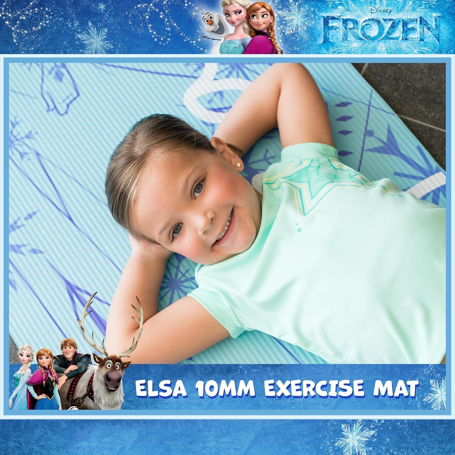 Alfombrilla de Yoga Disney Frozen Elsa 10 mm Antideslizante