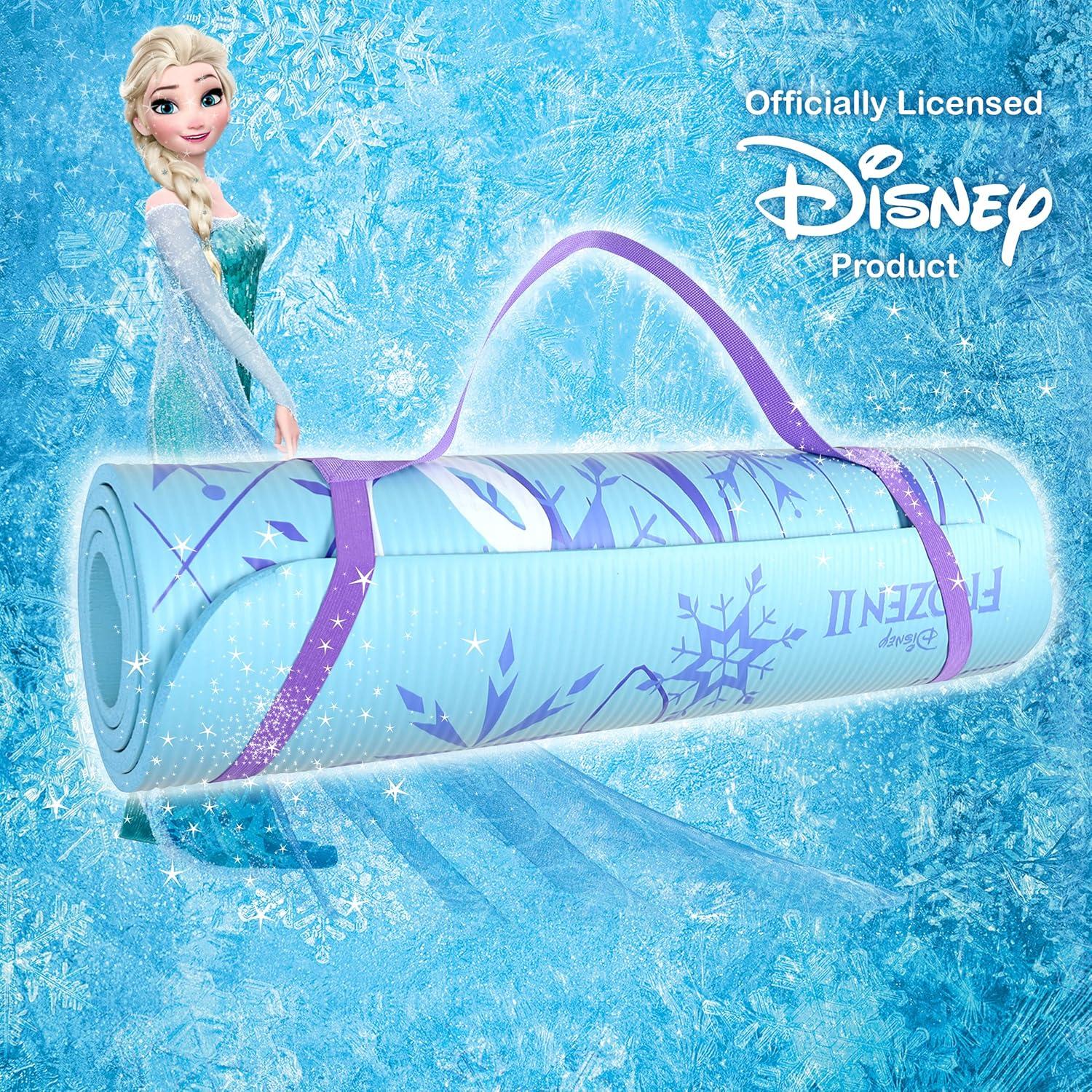 Alfombrilla de Yoga Disney Frozen Elsa 10 mm Antideslizante
