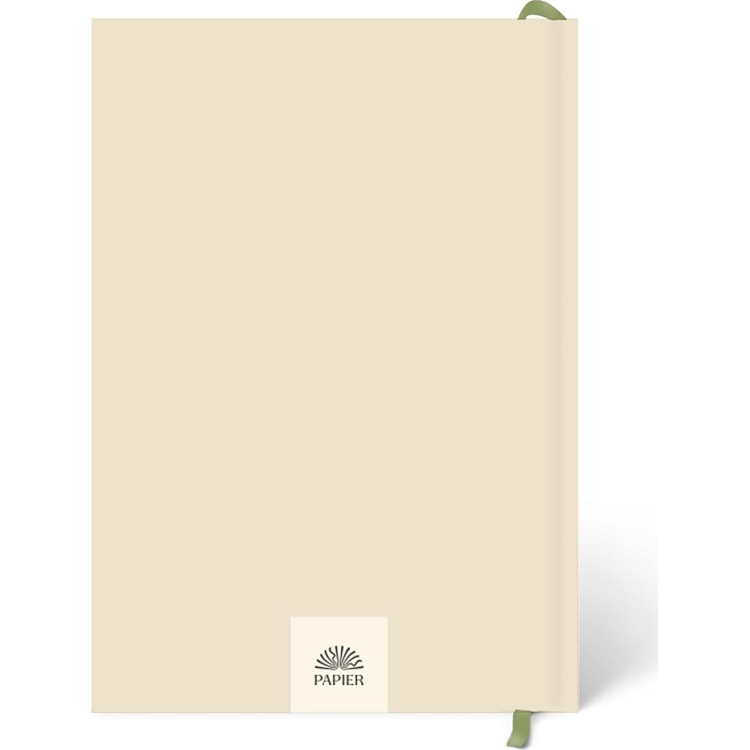 Diario de Bienestar Papier Beige 21.5x15.3 cm Tapa Dura