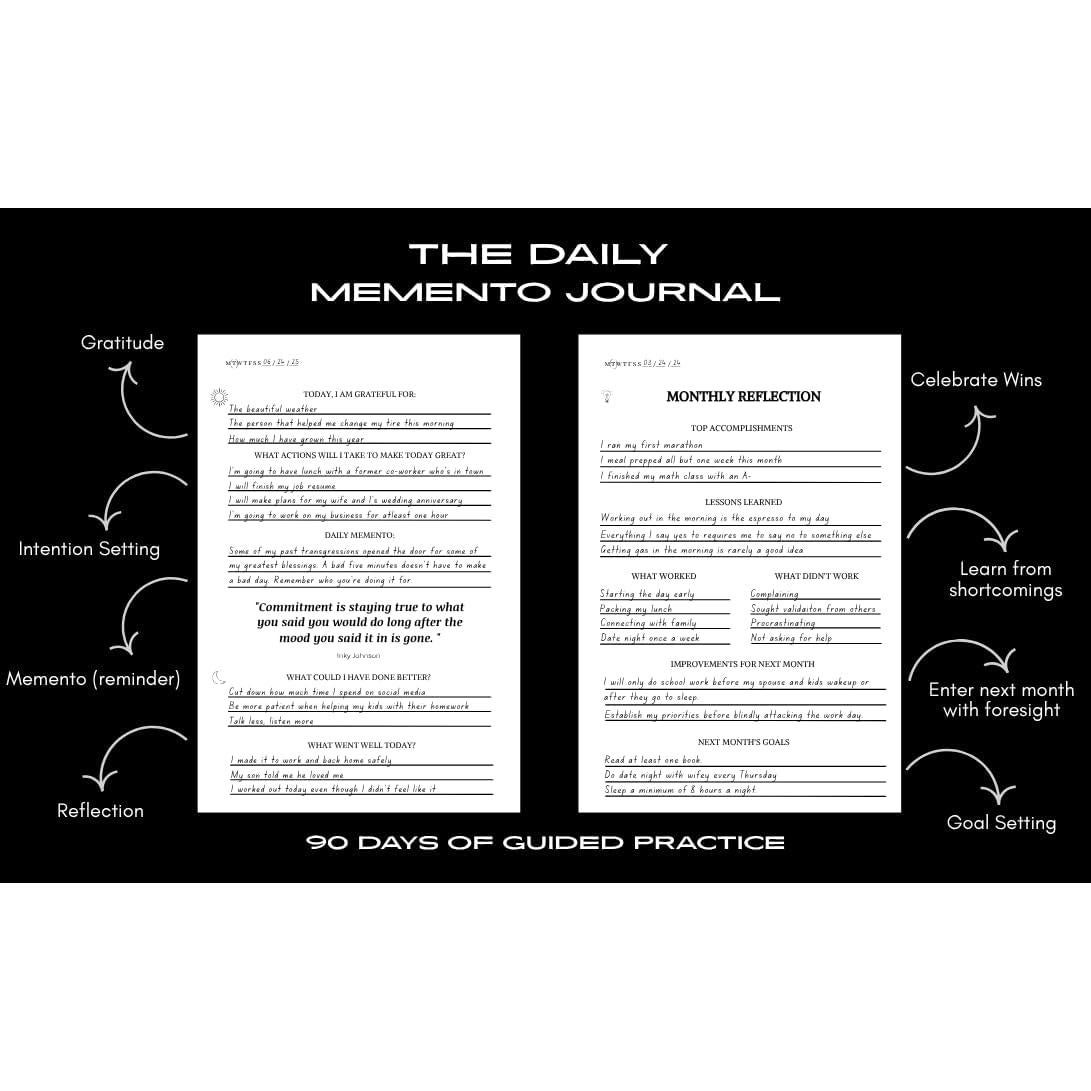 Diario Guiado de Gratitud EL CAMINO DE LA SERENDIPIA A5 Negro