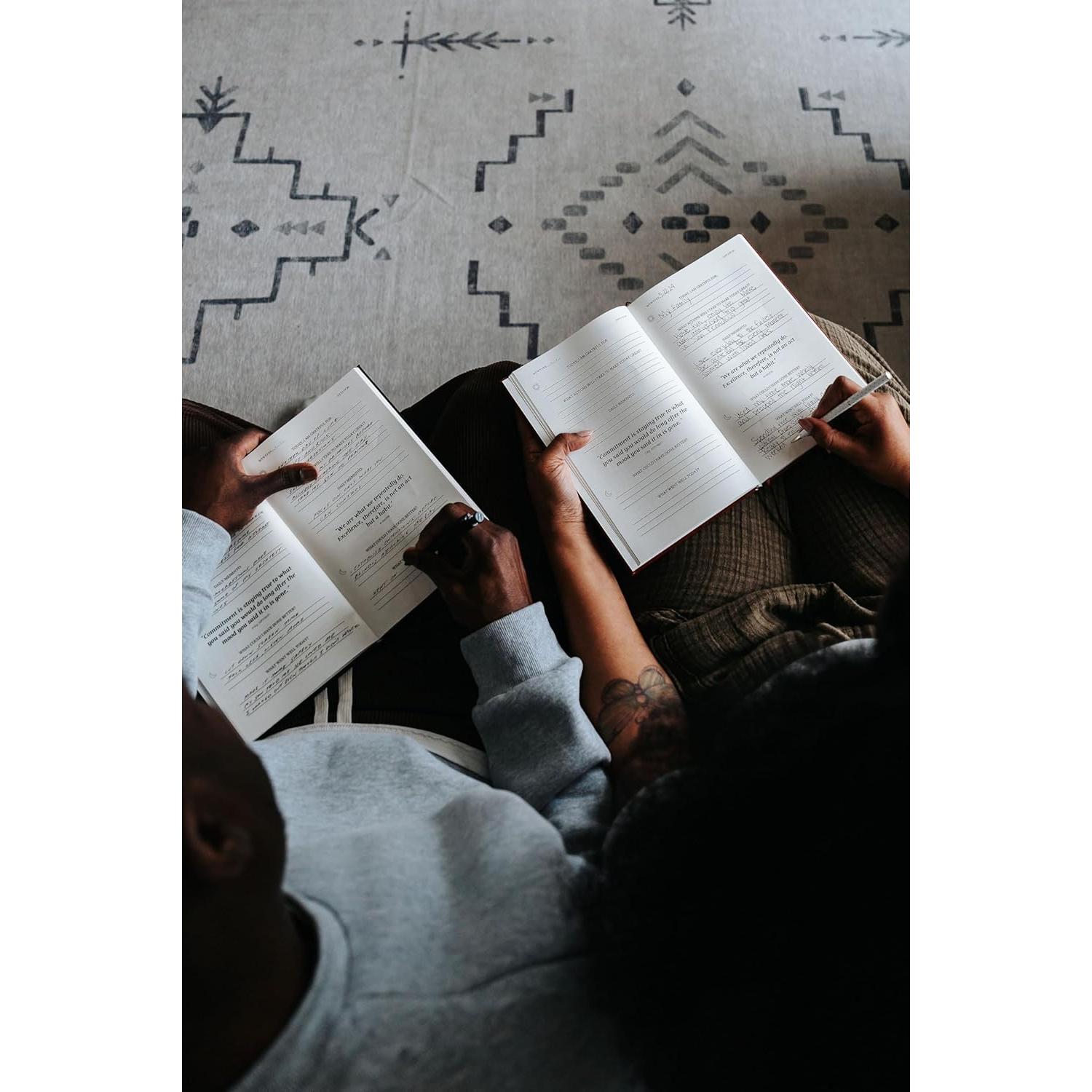 Diario Guiado de Gratitud EL CAMINO DE LA SERENDIPIA A5 Negro