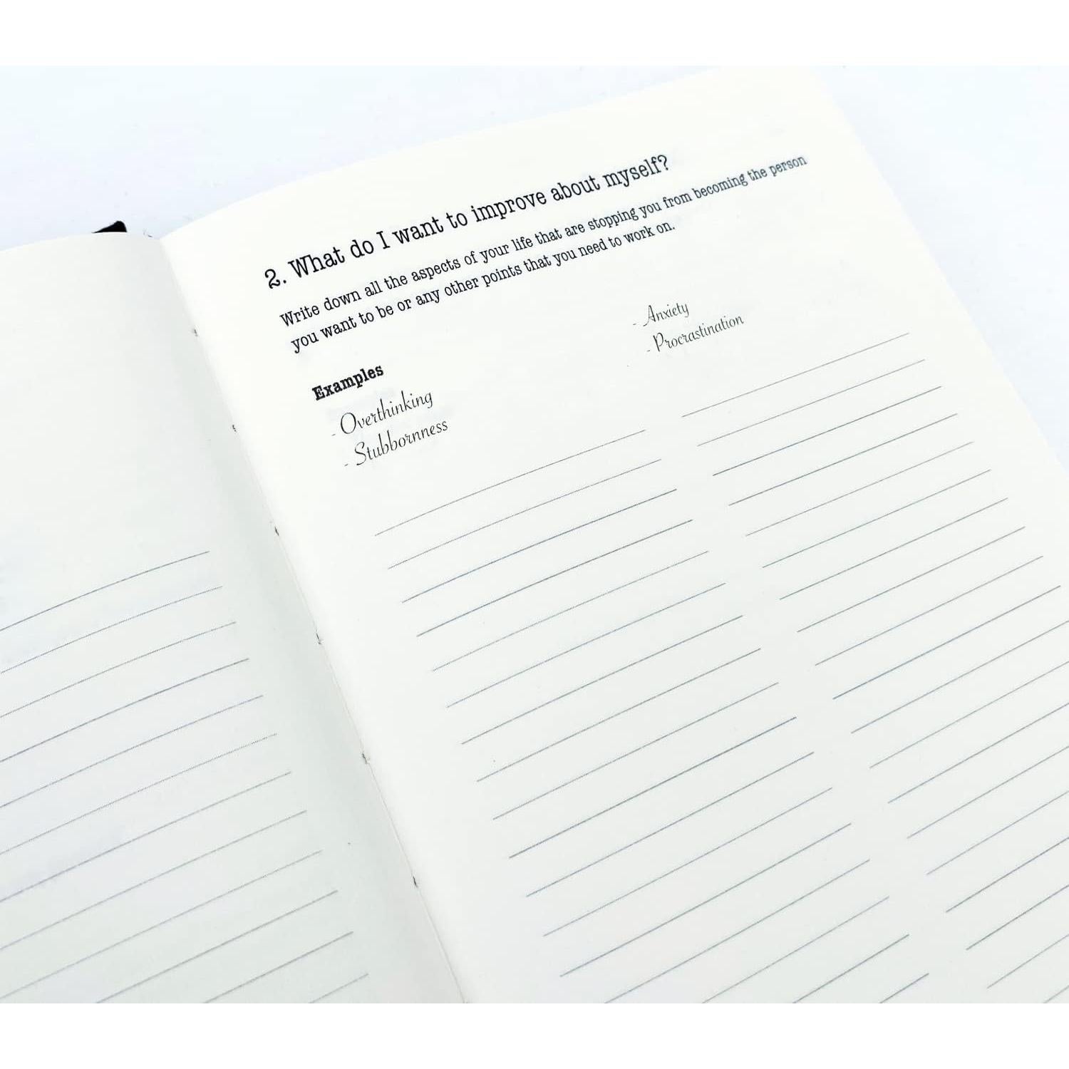 Diario de Gratitud y Planificador A5 Enfoque Diario Negro