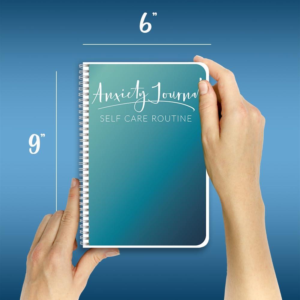 Diario de Ansiedad BookFactory - 100 Páginas Wire-O 15.24x22.86 cm