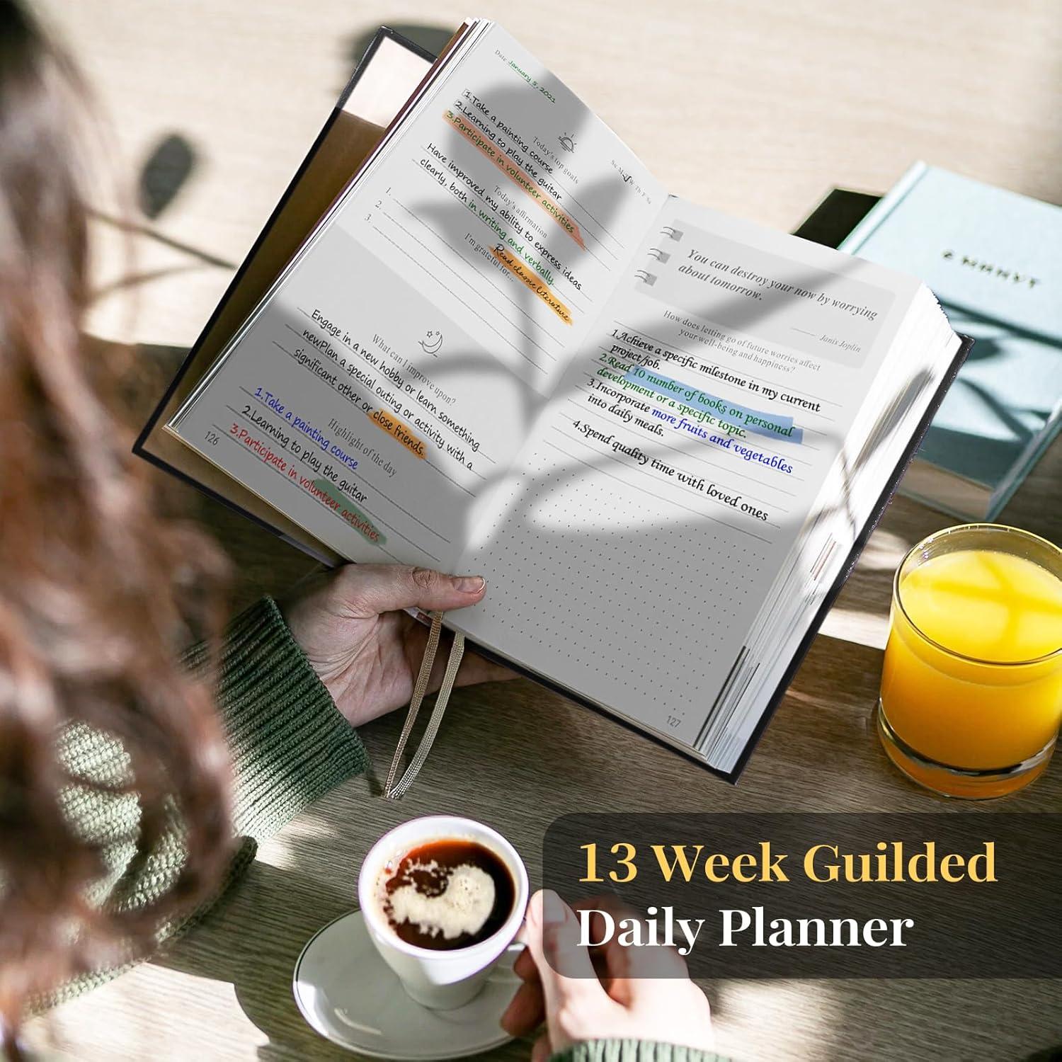 Diario de Cuidado Personal 5 MINUTOS AL DÍA A5 Negro