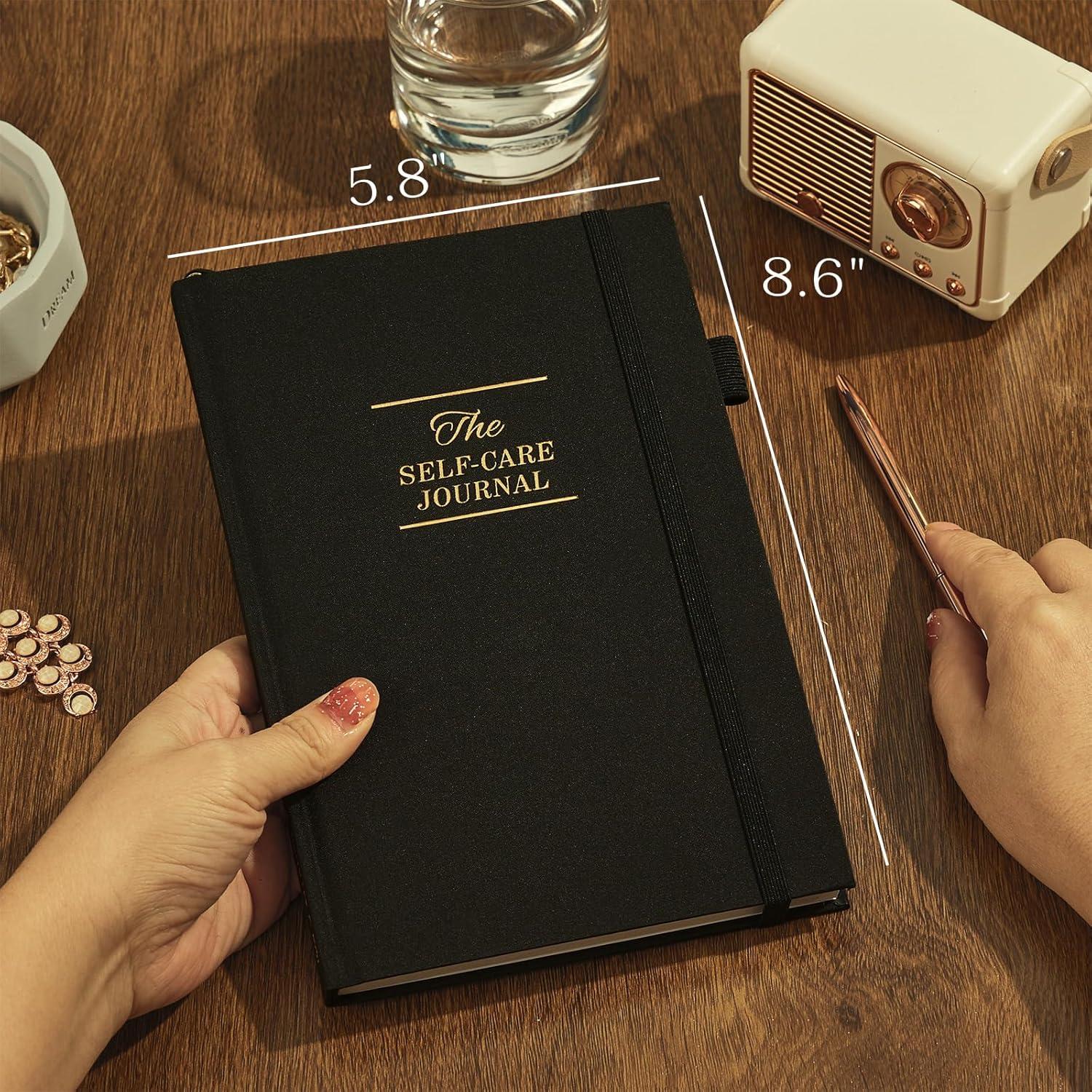 Diario de Cuidado Personal 5 MINUTOS AL DÍA A5 Negro