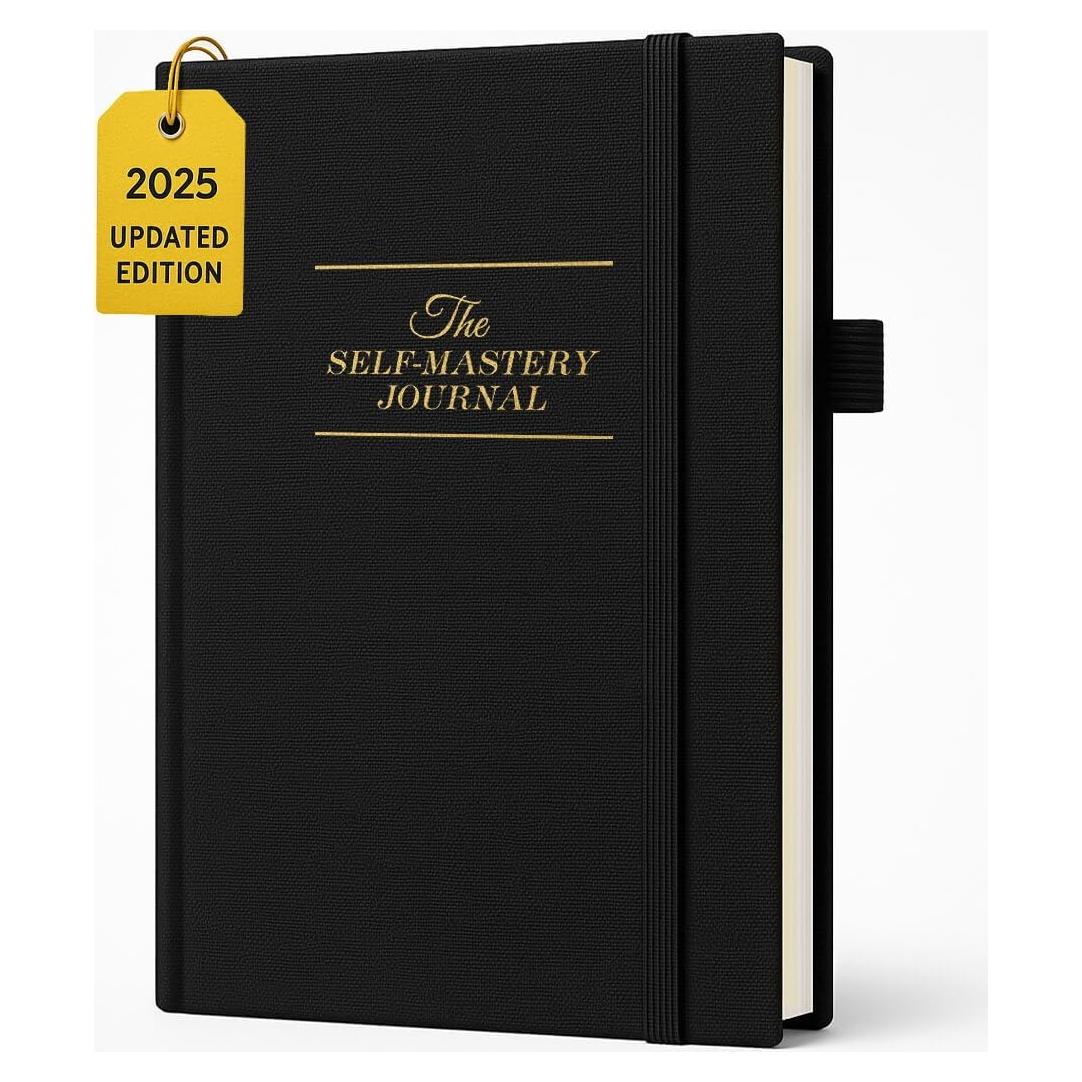 Diario de Autodisciplina ZICVIBE Negro 13 Semanas Metas