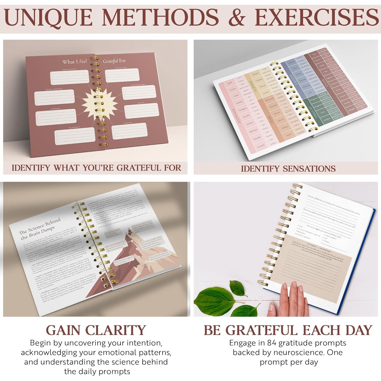 Diario de Salud Mental Growthedge | Indicaciones Guiadas 12 Semanas