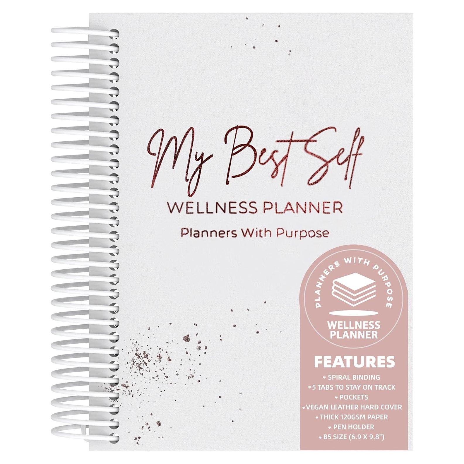 Diario de Bienestar Planificador de Cuidado Personal B5