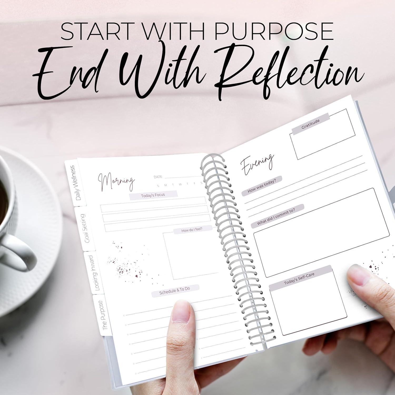 Diario de Bienestar Planificador de Cuidado Personal B5