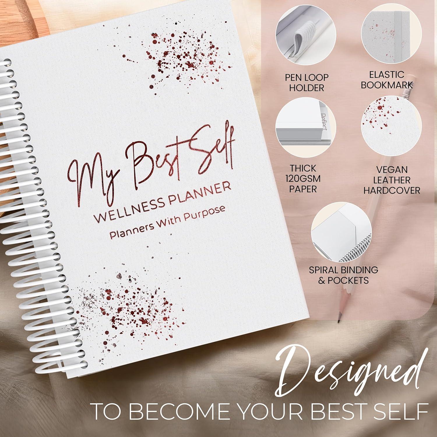 Diario de Bienestar Planificador de Cuidado Personal B5