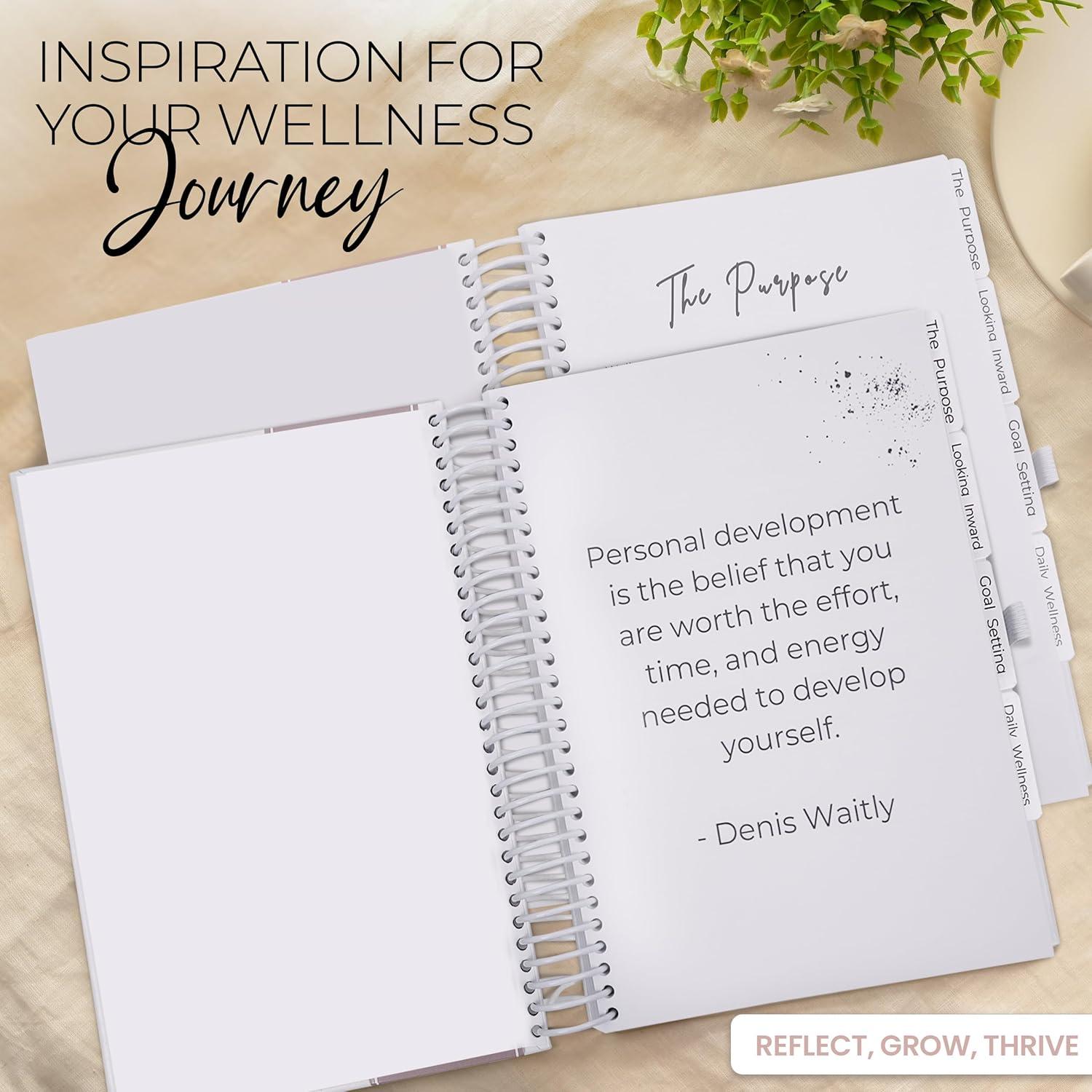 Diario de Bienestar Planificador de Cuidado Personal B5