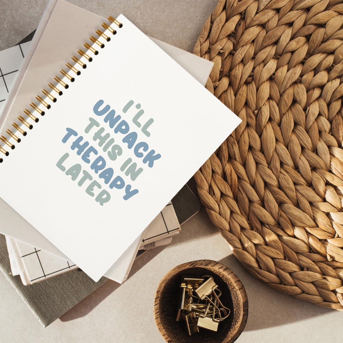 Cuaderno de Salud Mental Hold Fizz 13.97x21.08 cm Espiral