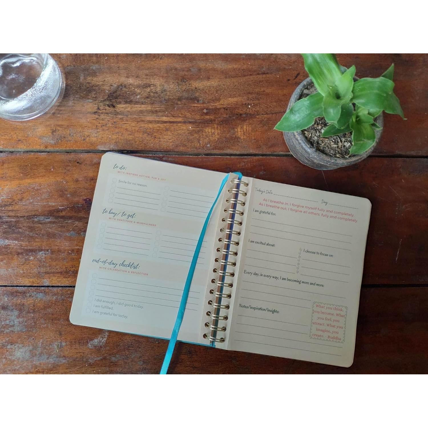 Diario Inspiracional Time For Healing - Planificador y Actividades