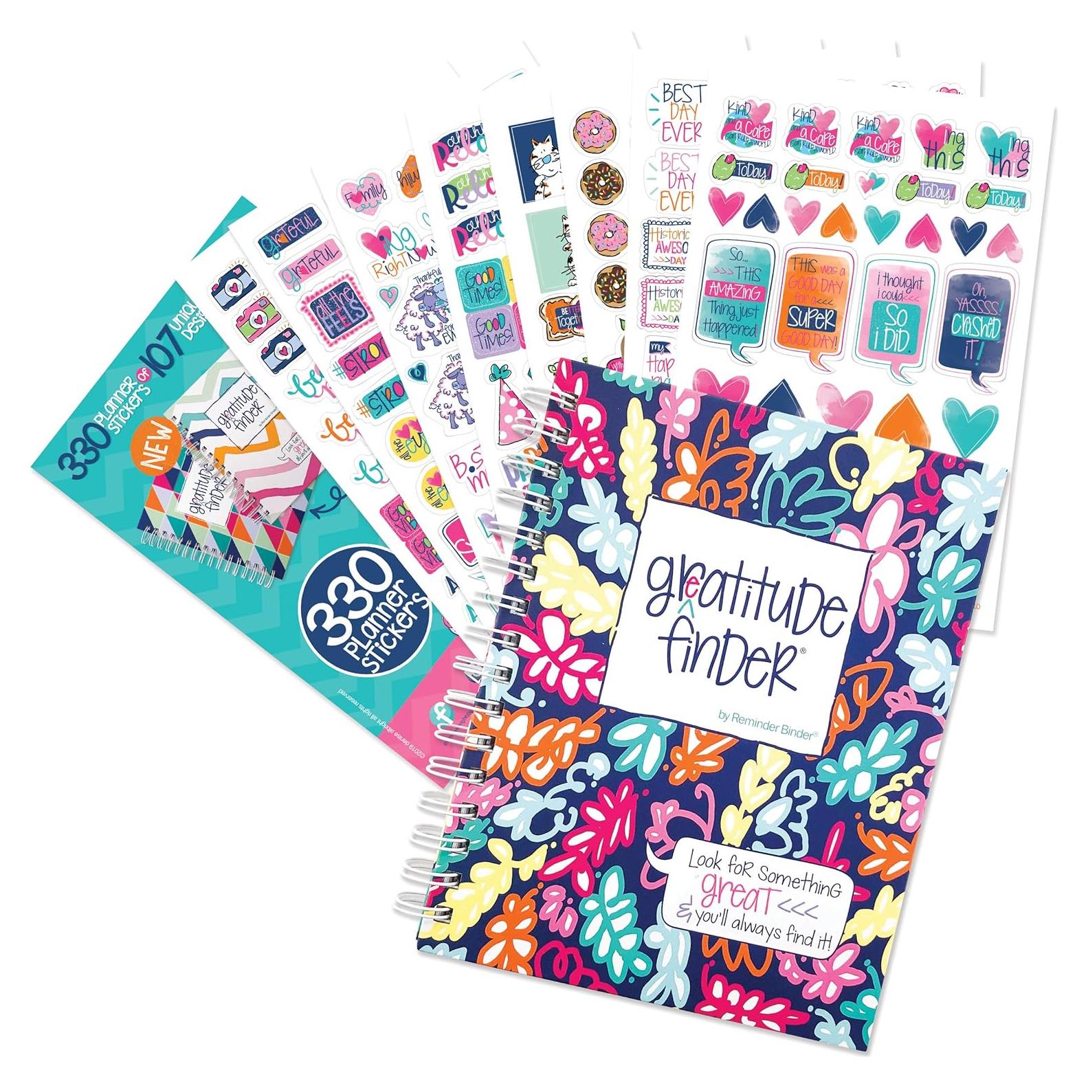 Diario de Gratitud 52 Semanas Denise Albright + Stickers