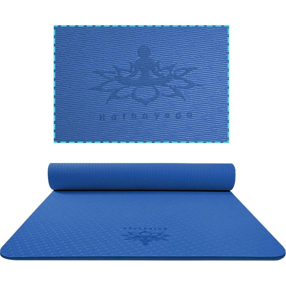 Esterilla de Yoga Hatha Yoga TPE Extra Gruesa 183x80cm 12mm