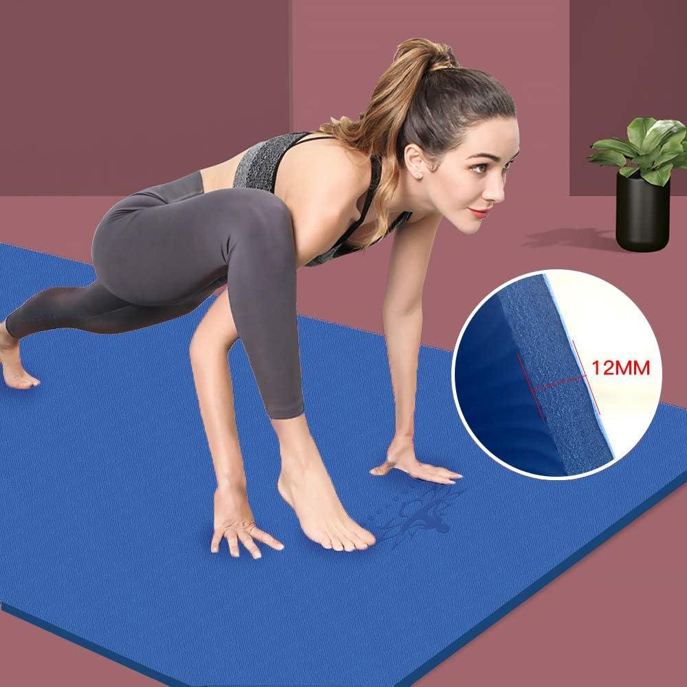 Esterilla de Yoga Hatha Yoga TPE Extra Gruesa 183x80cm 12mm