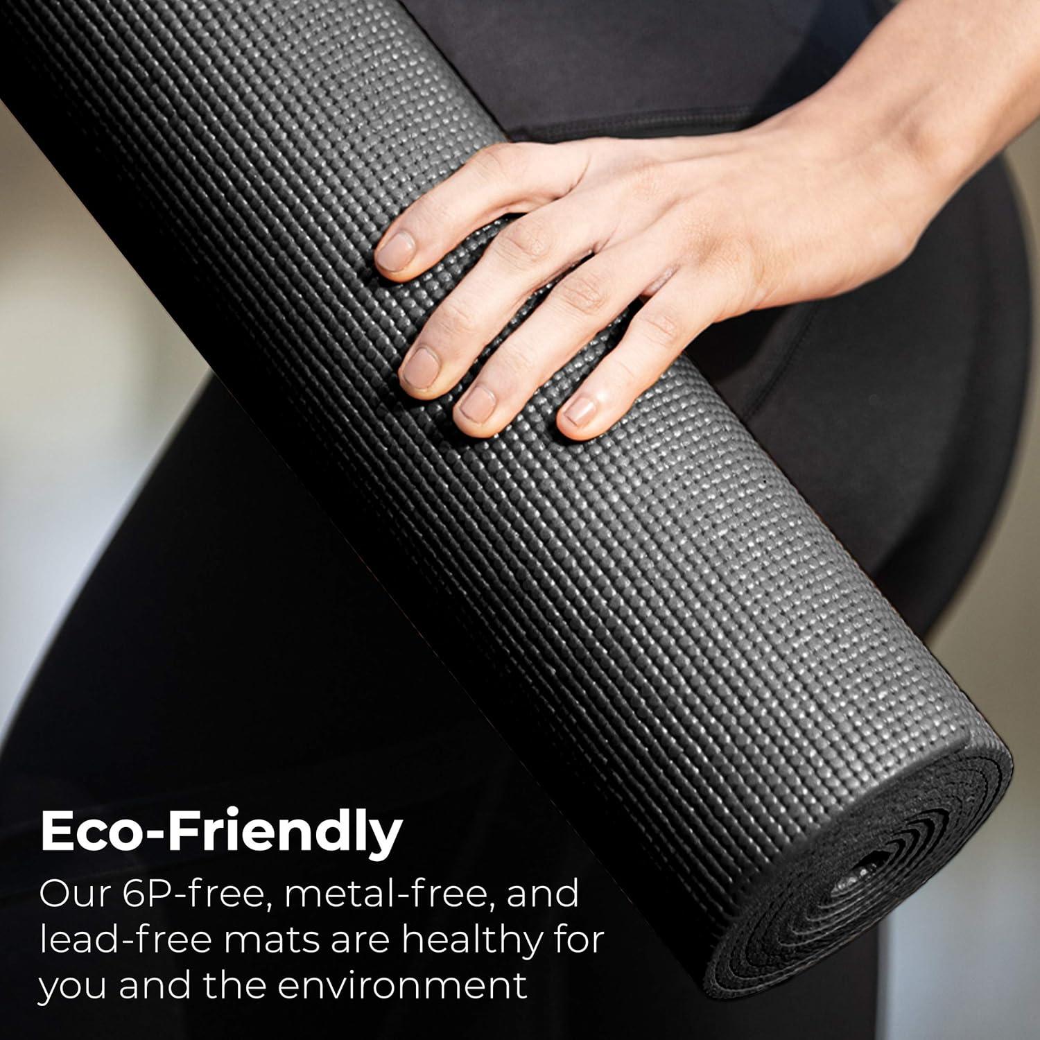 Paquete de 10 Esteras de Yoga Hello Fit Antideslizantes 4mm