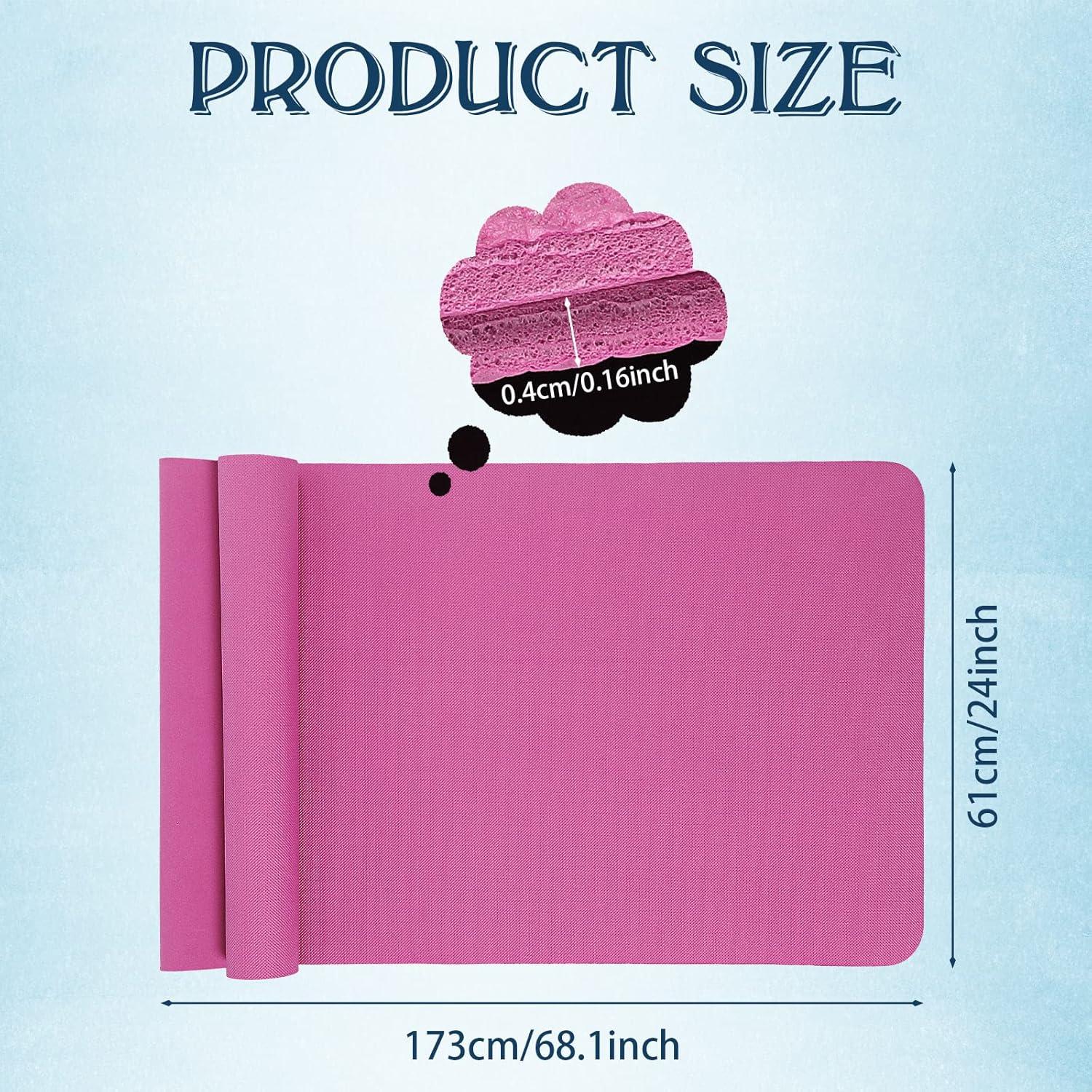 Paquete de 10 Esteras de Yoga LEIFIDE Antideslizantes 173x61 cm