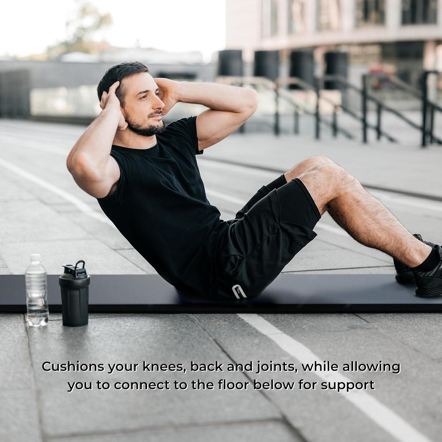 Alfombrilla de Yoga Antideslizante HemingWeigh 178x58cm