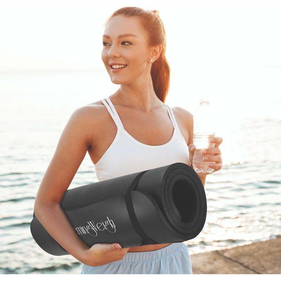 Alfombrilla de Yoga Antideslizante HemingWeigh 178x58cm