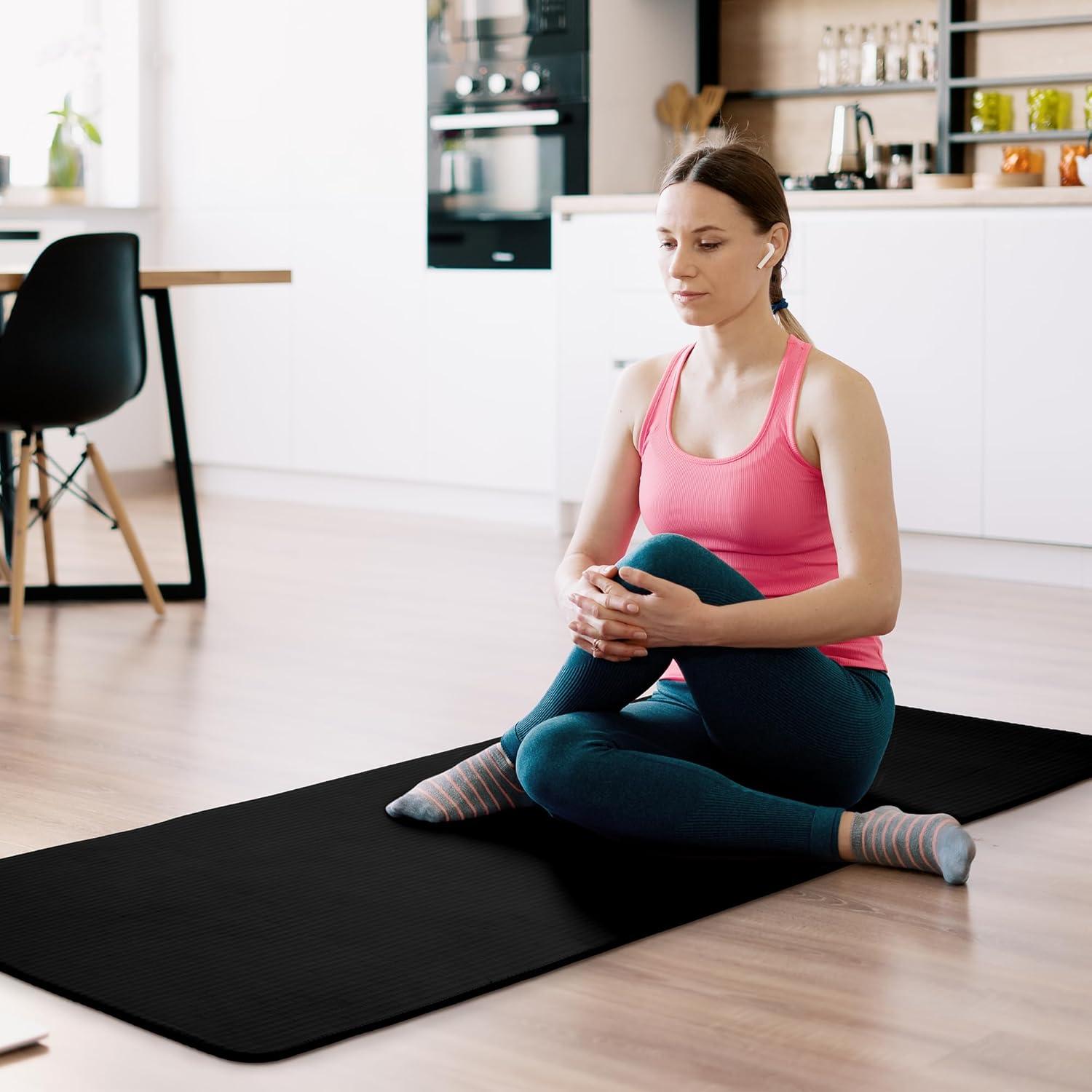 Alfombrilla de Yoga Fitvids GoYoga 180x61cm Antideslizante