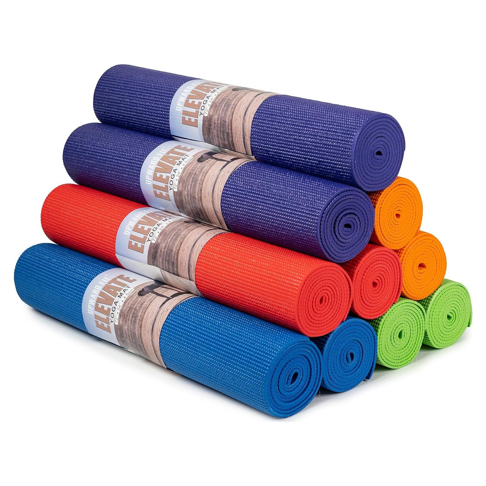 Mats de Yoga Elevate Upward Fit 183x61 cm 4 mm Antideslizantes