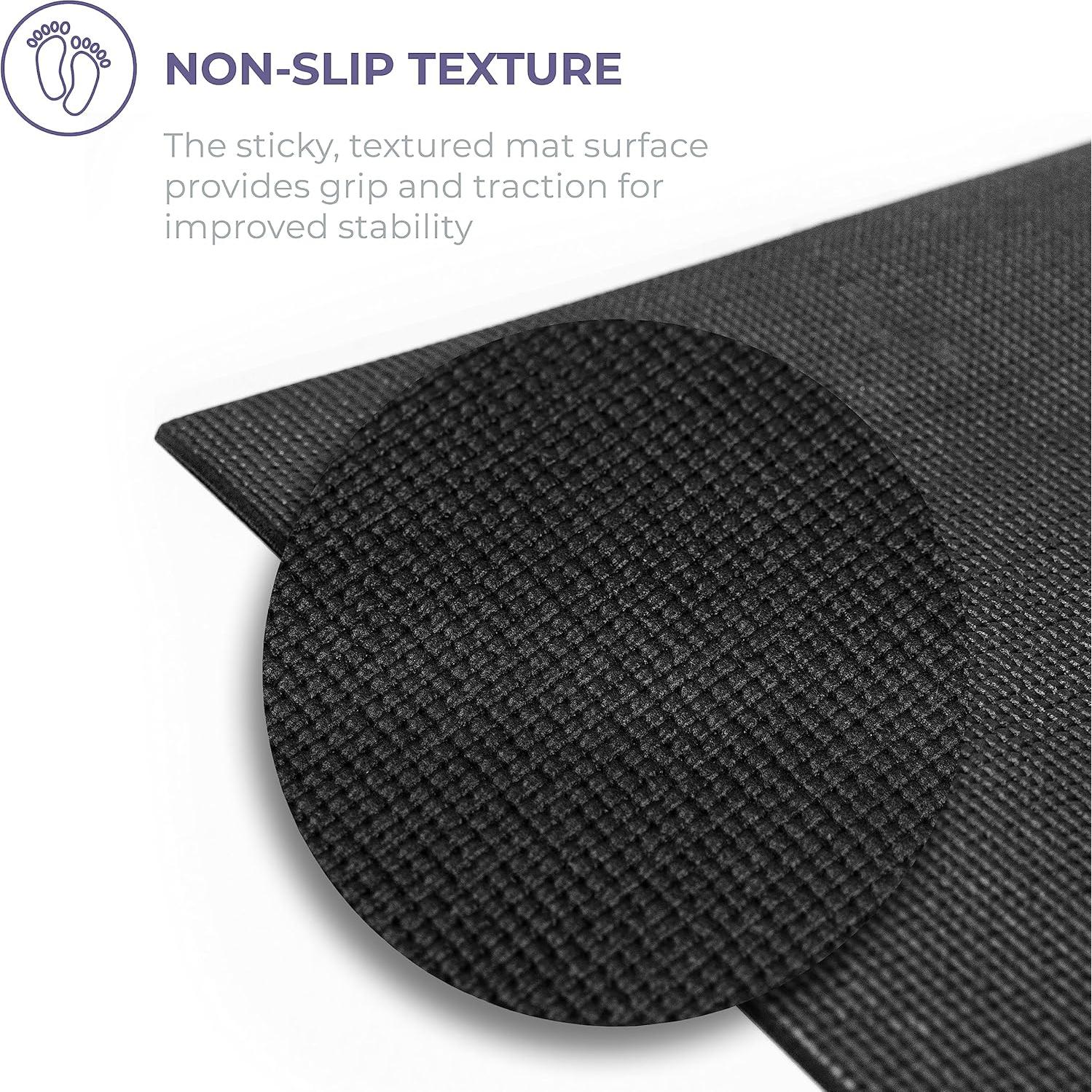 Colchonetas de Yoga Sunshine Voyage, Paquete de 6, 182.88x60.96cm, 5mm, Antideslizantes