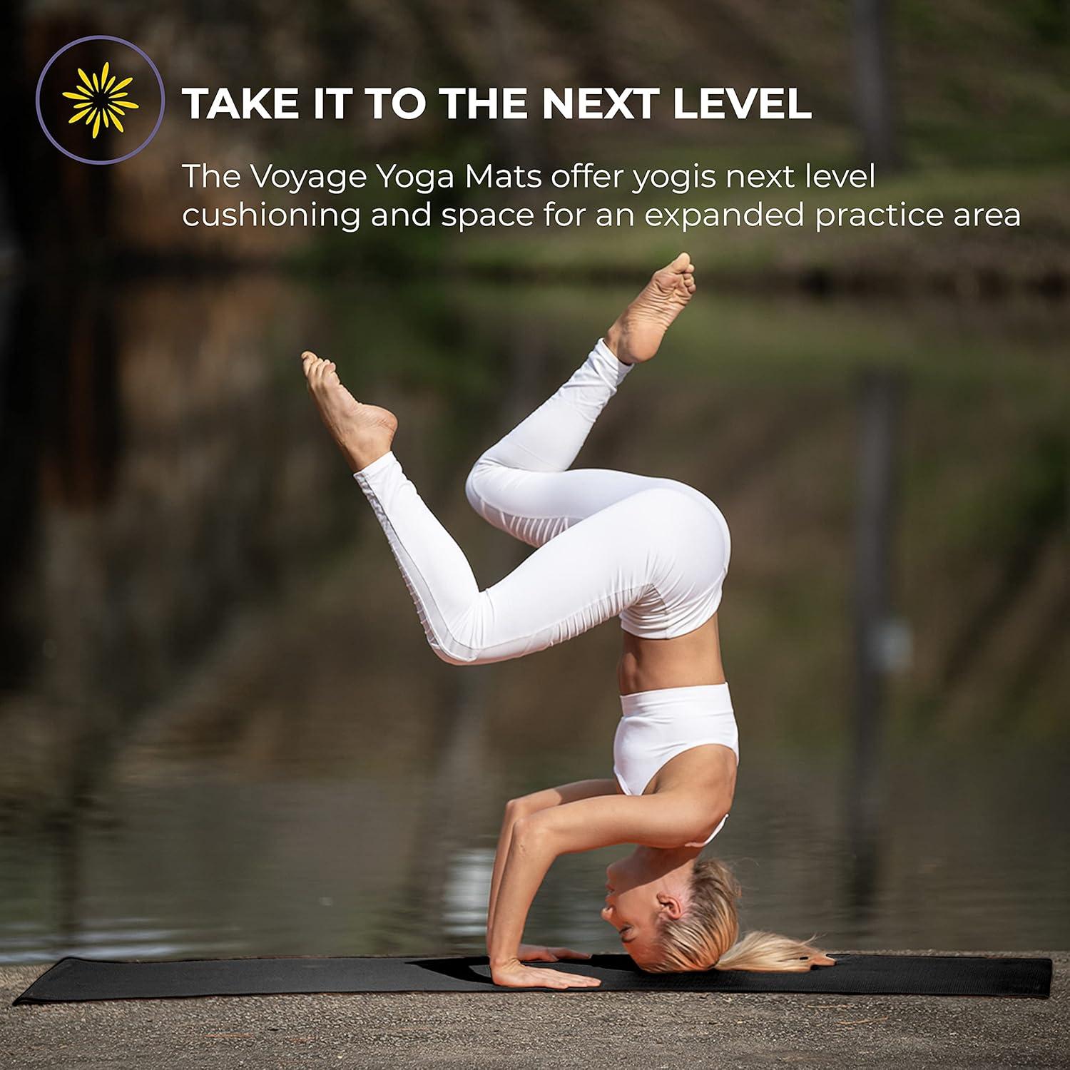 Colchonetas de Yoga Sunshine Voyage, Paquete de 6, 182.88x60.96cm, 5mm, Antideslizantes