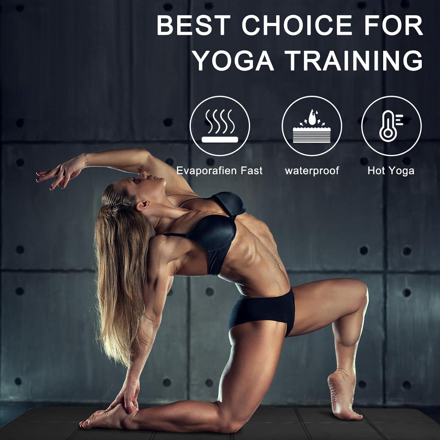 Tapete de Yoga Plegable Iodoo 81.28x81.28 cm Antideslizante