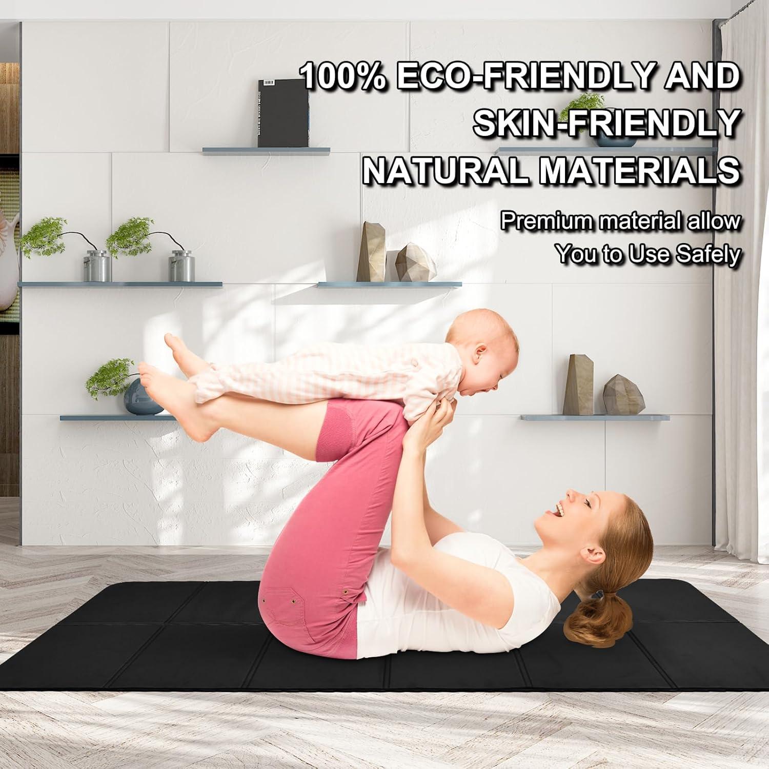 Tapete de Yoga Plegable Iodoo 81.28x81.28 cm Antideslizante