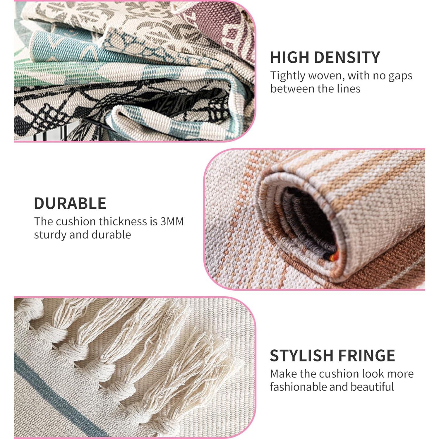 Esteras de Yoga Orgánicas Cifupy 61x183 cm Antideslizante