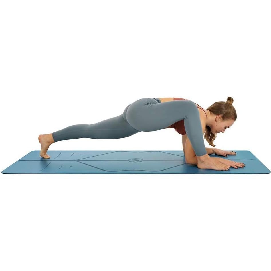 Esterilla de Yoga Liforme Azul 185x68cm Antideslizante 4.2mm