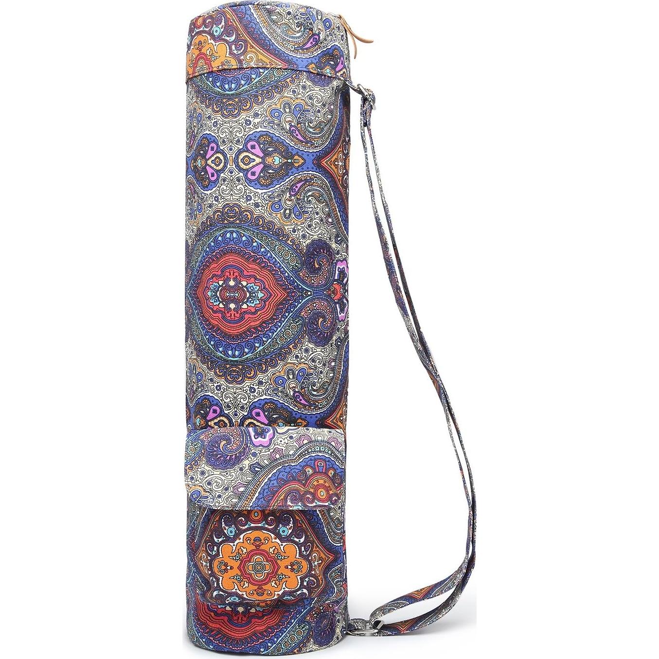 Bolsa de Yoga ELENTURE Lona Ajustable 66 cm con Bolsillos