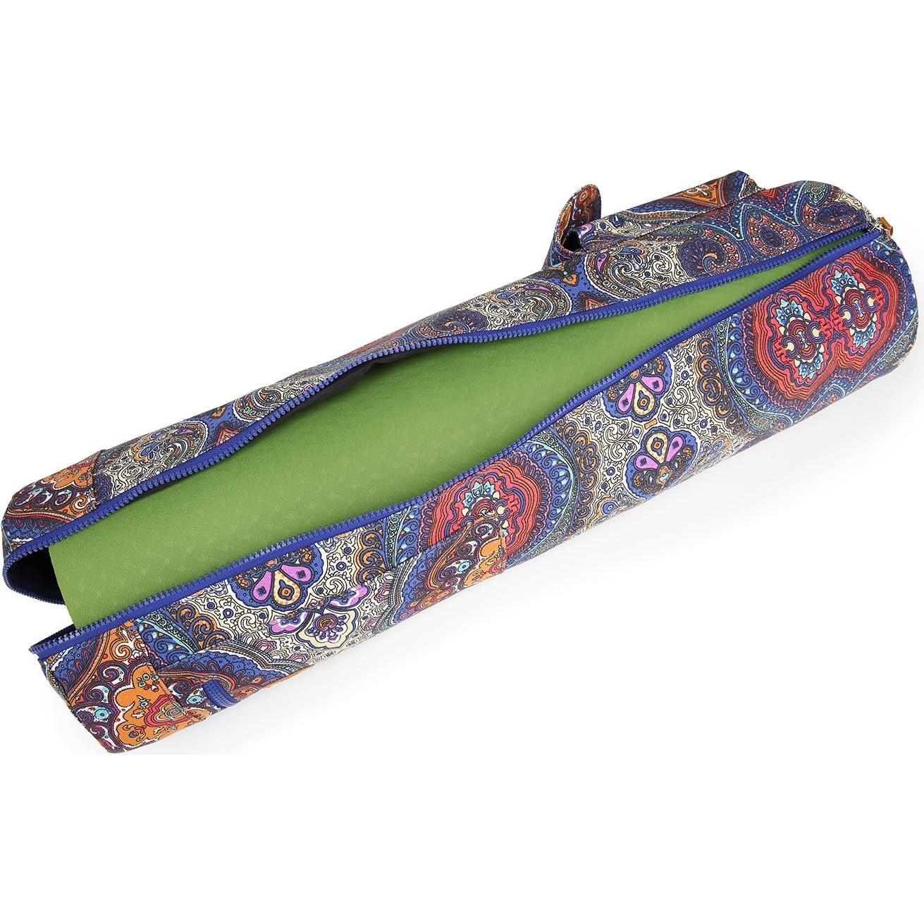 Bolsa de Yoga ELENTURE Lona Ajustable 66 cm con Bolsillos