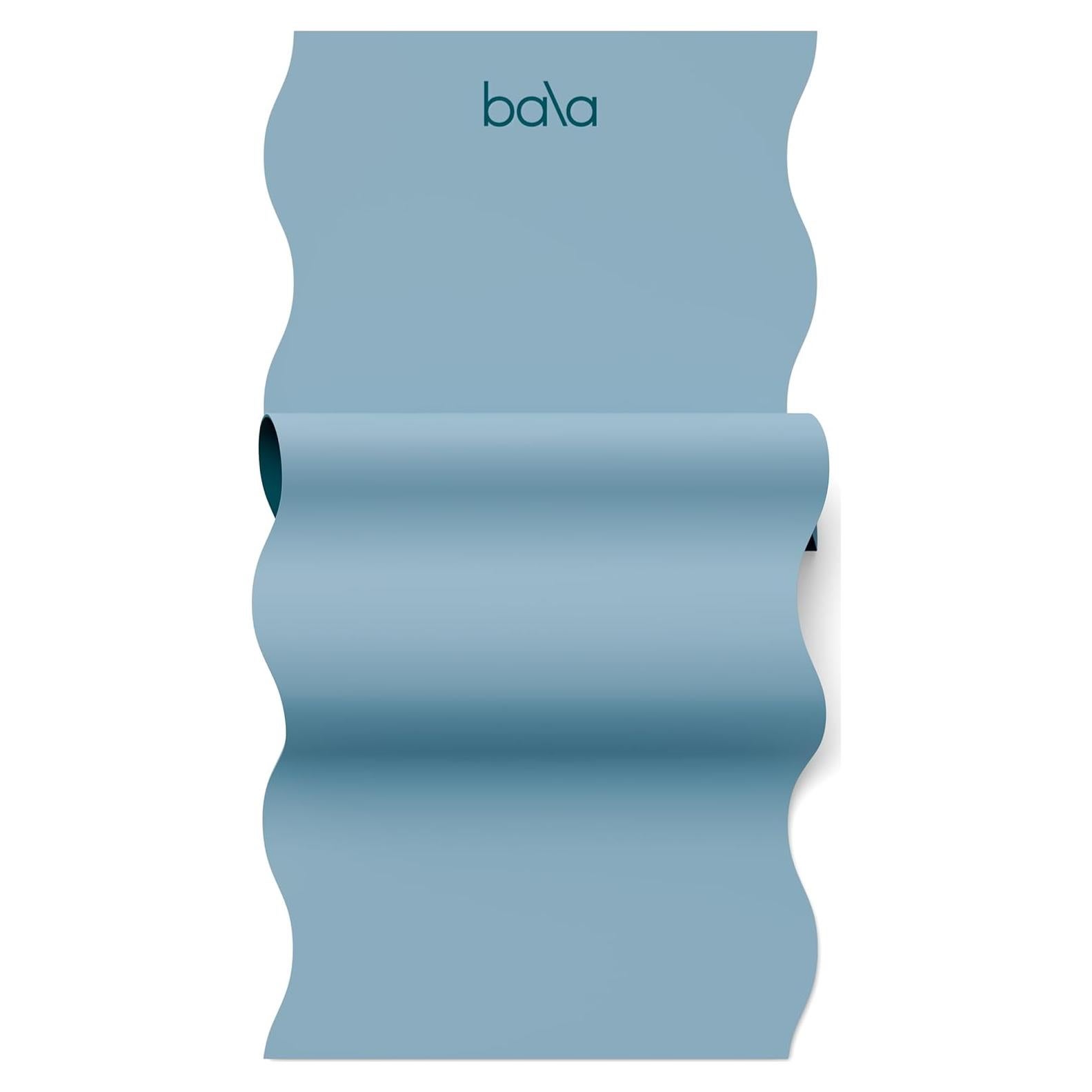 Alfombrilla de Yoga Bala Ondulada 5mm Antideslizante Mar