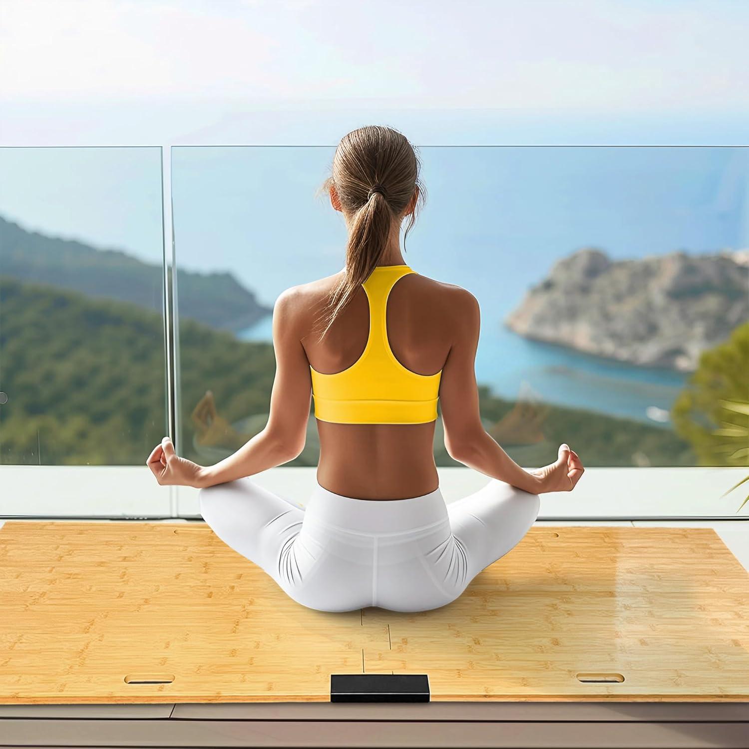 Tablero de Yoga Portátil Montex de Madera 190.5x61cm