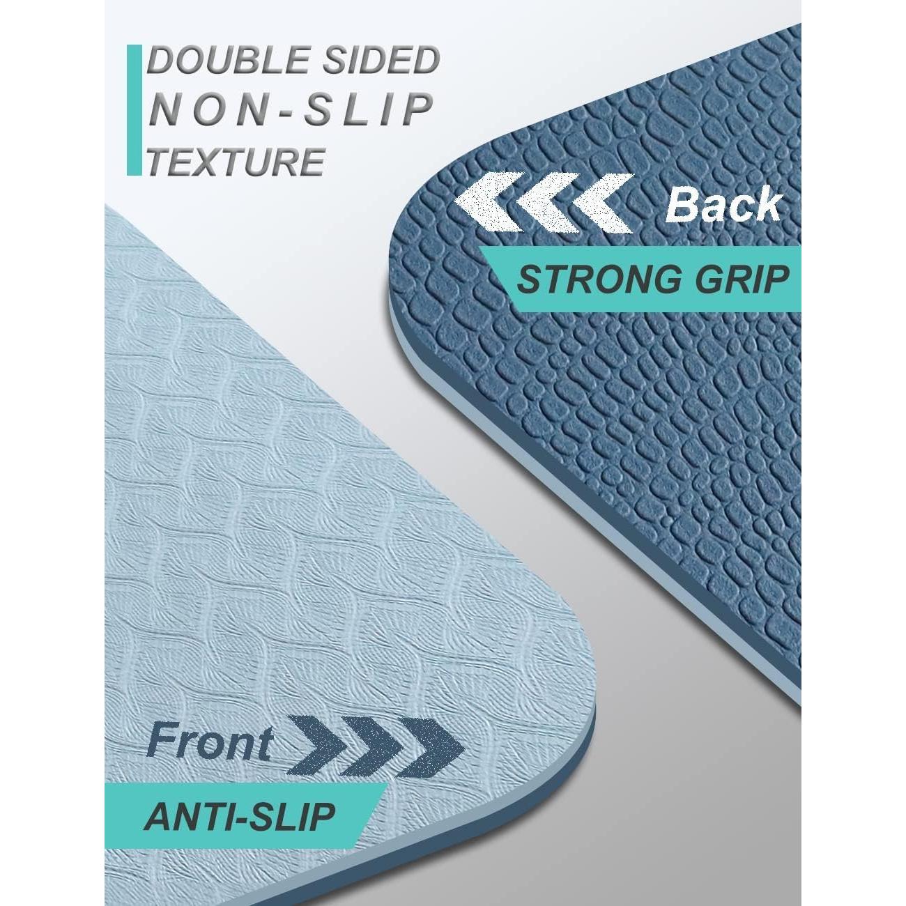 Estera de Yoga Antideslizante MRZZATA 182.88x81.28cm 7mm