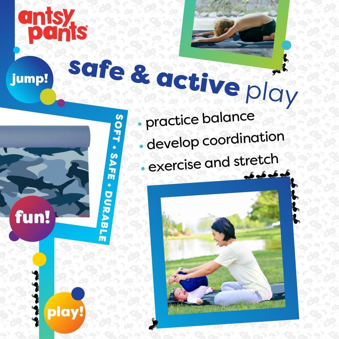 Alfombra de Yoga Antideslizante para Niños Antsy Pants 152 cm