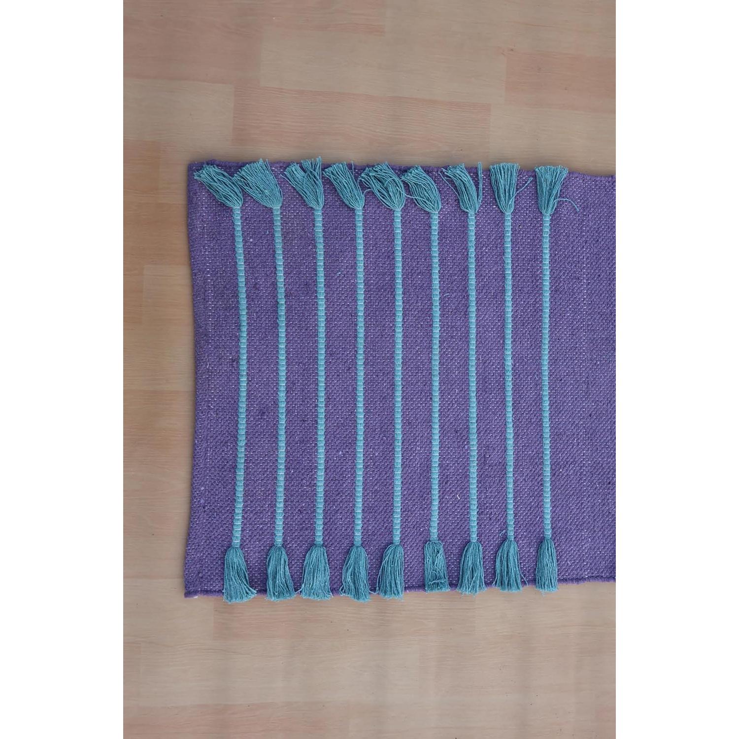 Alfombra de Yoga Ecológica Jaipur Art & Rugs 61x183cm Algodón